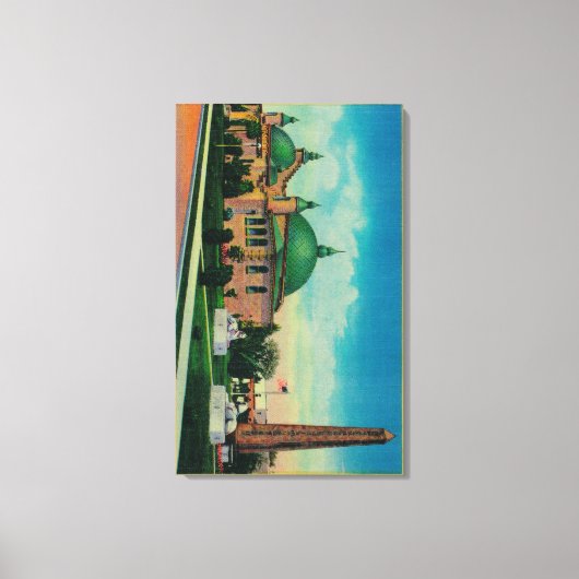 Kleopatra-Nadel und Planetarium in Leinwanddruck (Vorderseite)