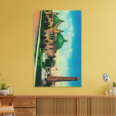 Kleopatra-Nadel und Planetarium in Leinwanddruck (Insitu (Wohnzimmer))