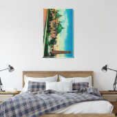 Kleopatra-Nadel und Planetarium in Leinwanddruck (Insitu (Schlafzimmer))