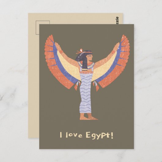 Kleopatra. Postkarte (Vorne/Hinten)