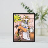 Kleopatra Postkarte (Stehend Vorderseite)