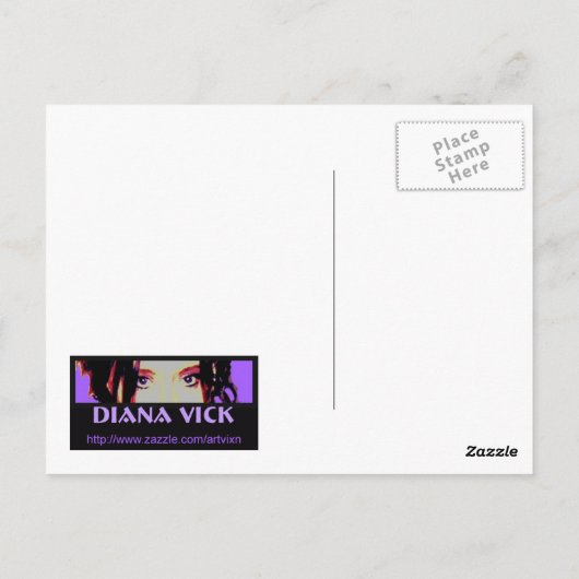 Kleopatra Postkarte (Rückseite)