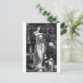 Kleopatra Postkarte (Stehend Vorderseite)