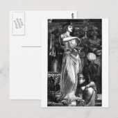 Kleopatra Postkarte (Vorne/Hinten)