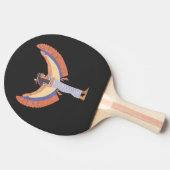 Kleopatra. Tischtennis Schläger (Seitenansicht)