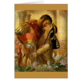 Kleopatra u. Marc Antony durch Leyendecker