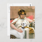 Kleopatra und Weißwein Postkarte (Vorne/Hinten)