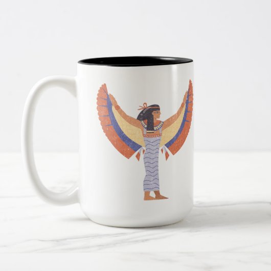 Kleopatra. Zweifarbige Tasse (Links)