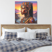 Kleopatras Blick Leinwanddruck (Insitu (Schlafzimmer))