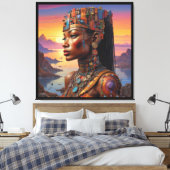 Kleopatras Blick Leinwanddruck (Insitu (Schlafzimmer))
