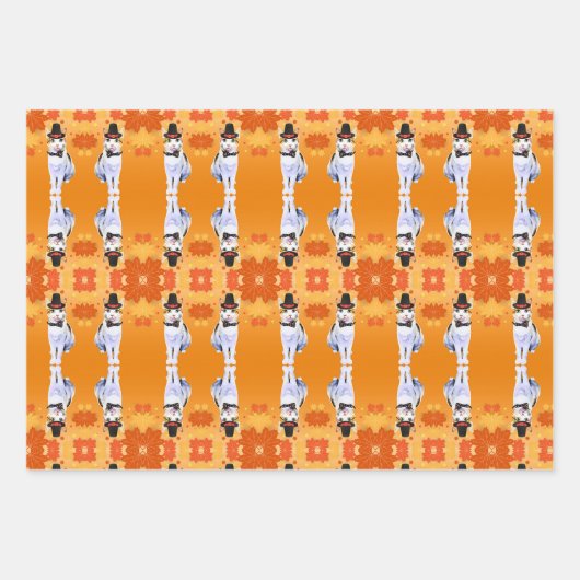 Kleopatras Erntedank Geschenkpapier Set (Vorderseite 3)