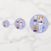 Kleopatras Halloween-Cookies Konfetti (Vorderseiten)