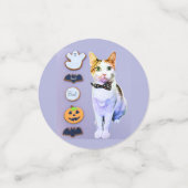 Kleopatras Halloween-Cookies Konfetti (Klein Vorderseite)