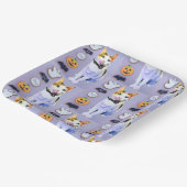 Kleopatras Halloween-Cookies Pappteller (Gewinkelt)