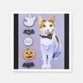 Kleopatras Halloween-Cookies Serviette (Vorderseite)