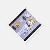 Kleopatras Halloween-Cookies Serviette (Ecke)