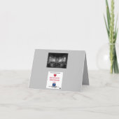 KLERGIEAUFWERTSTAGKARTE 2 DANKESKARTE (Rückseite)