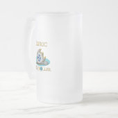 Kleriker: Heilige Rolle Mattglas Bierglas (Vorderseite Links)