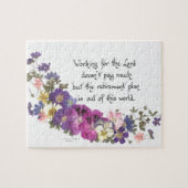 Klerus- oder Freiwilliggeschenk Puzzle (Horizontal)