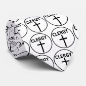 Klerus versinnbildlichen für Pastoren, Reverends Krawatte (Gerollt)