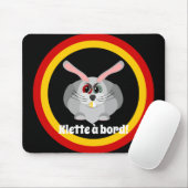 Klette à bord - Belgische Folklore Mousepad (Mit Mouse)