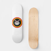 Klette à bord! skateboard (Vorderseite)