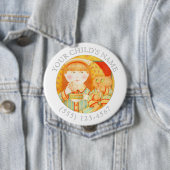 KLETTENSCHNACK-Child-ID-Taste - Weiß Button (Beispiel)