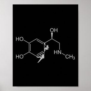 Kletter-Adrenalin-Formula-Bouldering-Shirt-Geschen Poster