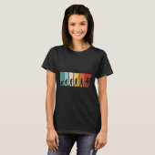 Kletter-Evolution Retro-Klettern Lustiger Felsenkl T-Shirt (Vorne ganz)