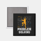 Kletter-Mathematikliebhaber Problemlösender Mathem Magnet (Vorderseite/Rückseite)