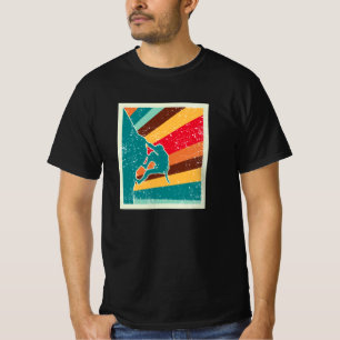 Kletter-Retro-Vintage T-Shirt
