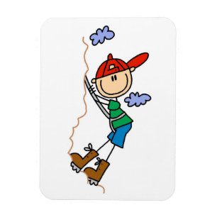 Kletter-Stickfigur Magnet
