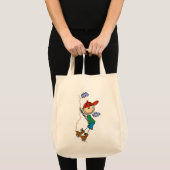Kletter-Stickfigur Tragetasche (Vorderseite (Produkt))