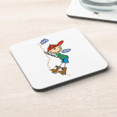 Kletter-Stickfigur Untersetzer (Linke Seite)