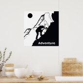 Kletterabenteuer Poster (Küche)