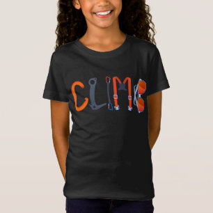 Kletterausrüstung für Klettersteige T-Shirt
