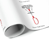 Kletterausrüstung Geschenkpapier (Rolleneckpunkt)