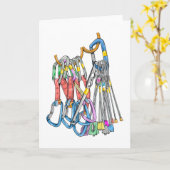 Kletterausrüstung Karte (Gelbe Blume)