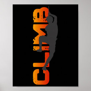 Kletterbekleidung - Rock Climbing _9  Poster