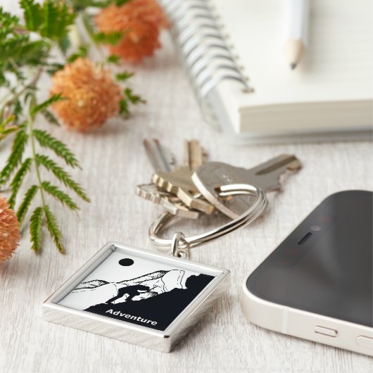 Kletterdesign Schlüsselanhänger (Seite)