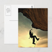 Kletterer-299018 Klettersteig Postkarte (Vorne/Hinten)
