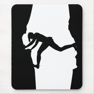 Kletterer Bouldering Mousepad
