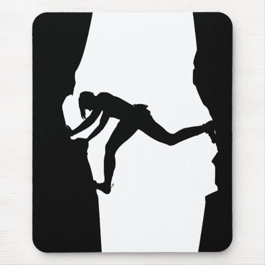 Kletterer Bouldering Mousepad (Vorne)