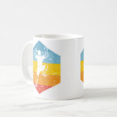 Kletterer Hobby Sport Boulderwand Klettern Kaffeetasse (Vorderseite Links)