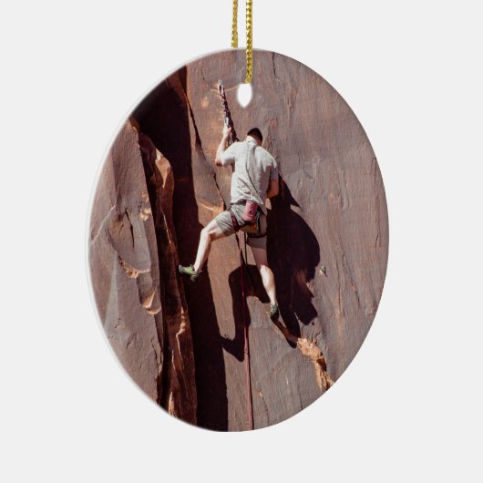 Kletterer Keramik Ornament (Rechts)