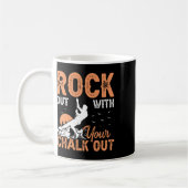 Kletterer - Lustiger Fels raus mit deiner Kreide r Kaffeetasse (Links)