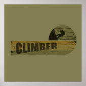 Kletterer Poster (Vorne)