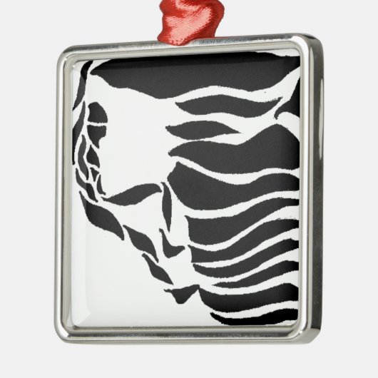 Kletterer Silbernes Ornament (Links)