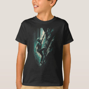 Kletterer - Vintage Bouldering Free Solo Kunst T-Shirt