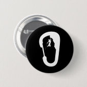 Kletterfelsen Bergsteiger Karabiner Boulderin Button (Vorne & Hinten)